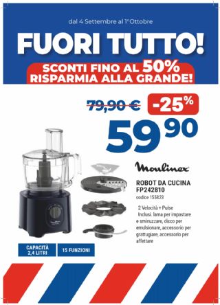 ROBOT DA CUCINA MOULINEX FP242810